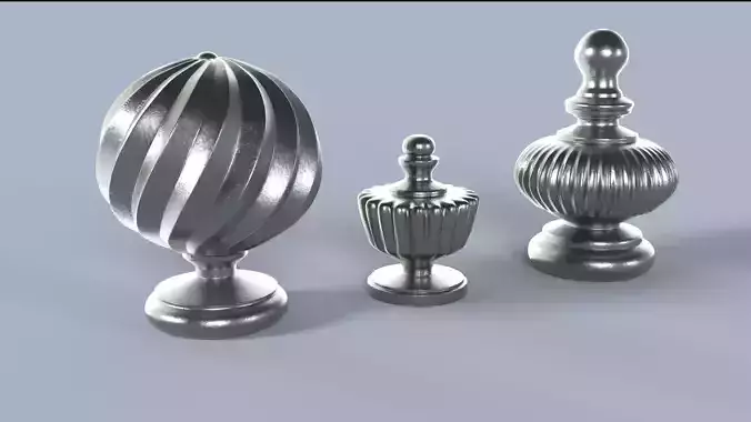 3D Finials