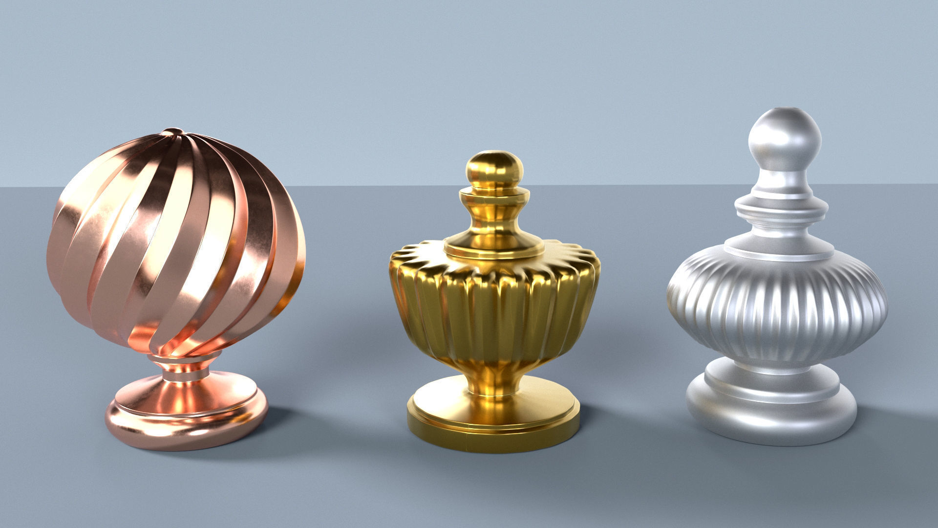 3D Finials 3D model_6