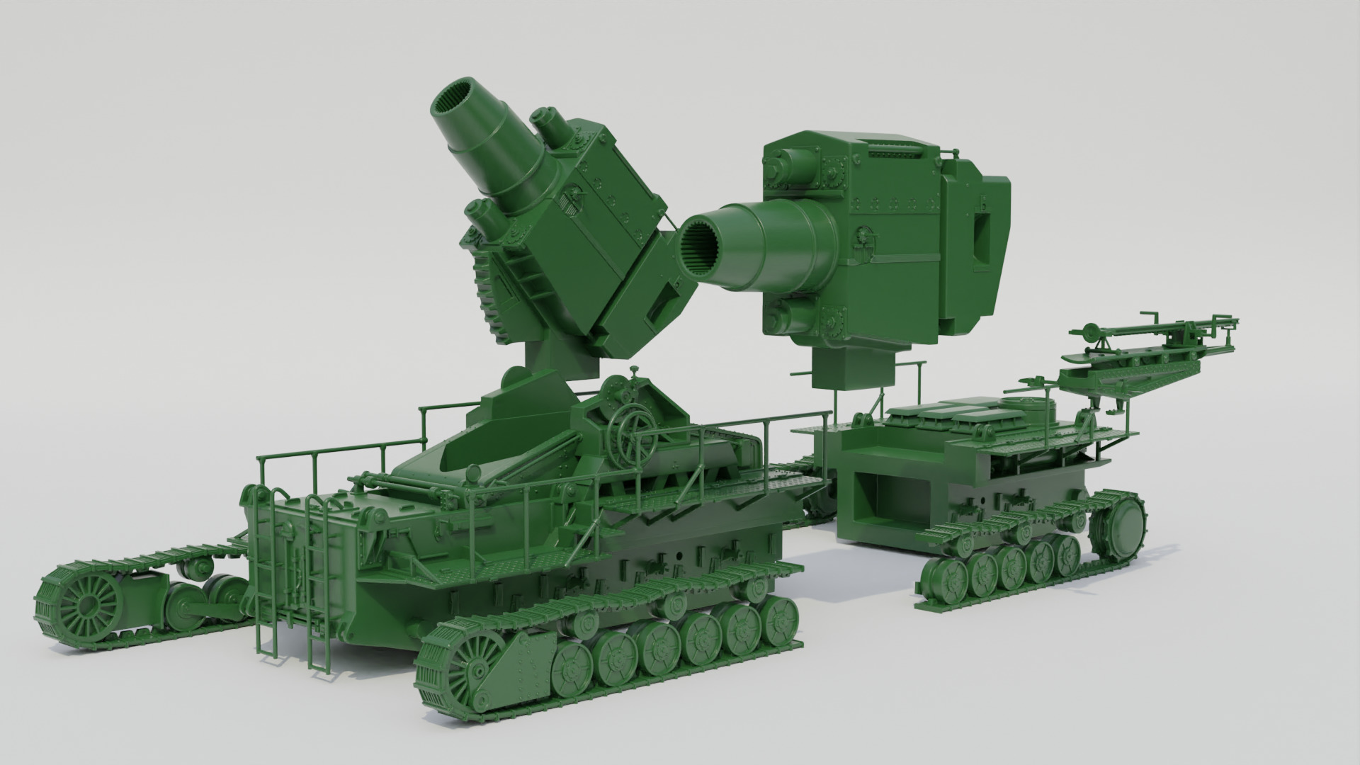 Morser Karl - Gerat 040 and 041 3D print model_2