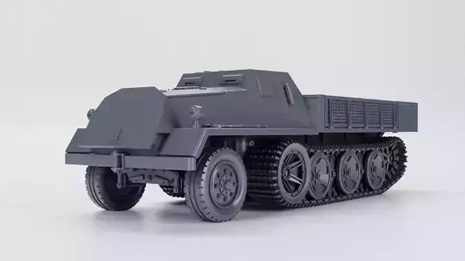Schwerer Wehrmachtschlepper armored - SWS
