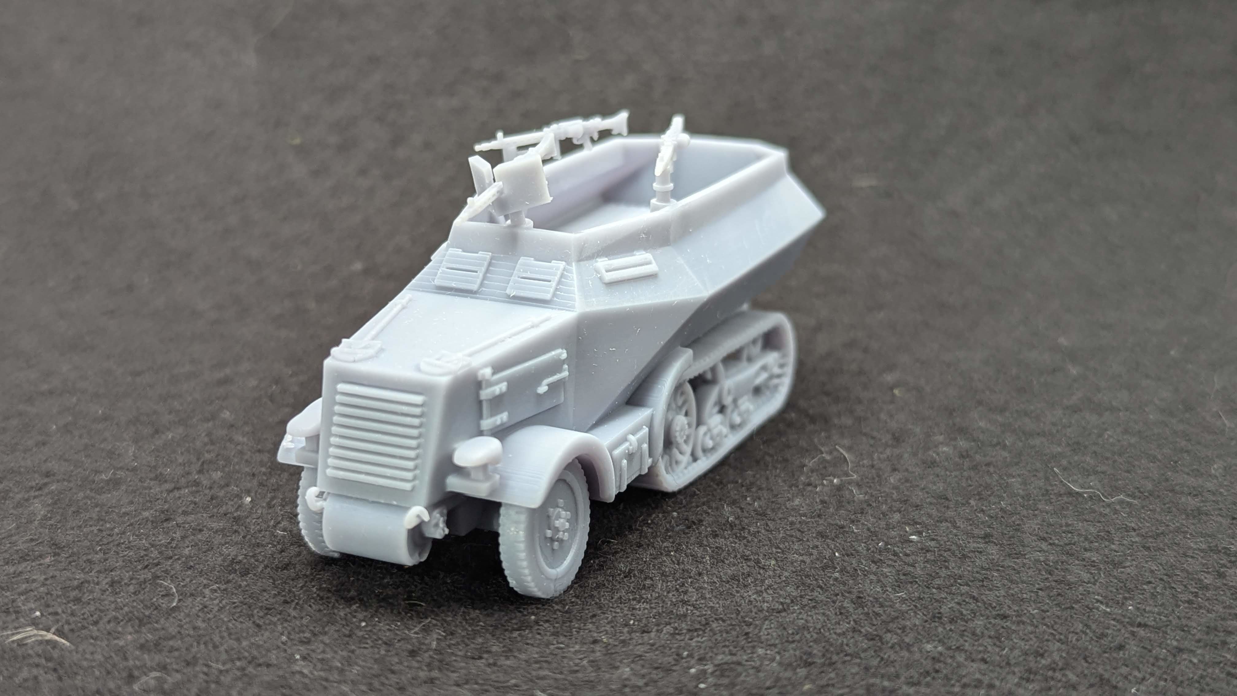 Unic 304 Schutzenpanzer Wagen 3D print model_8