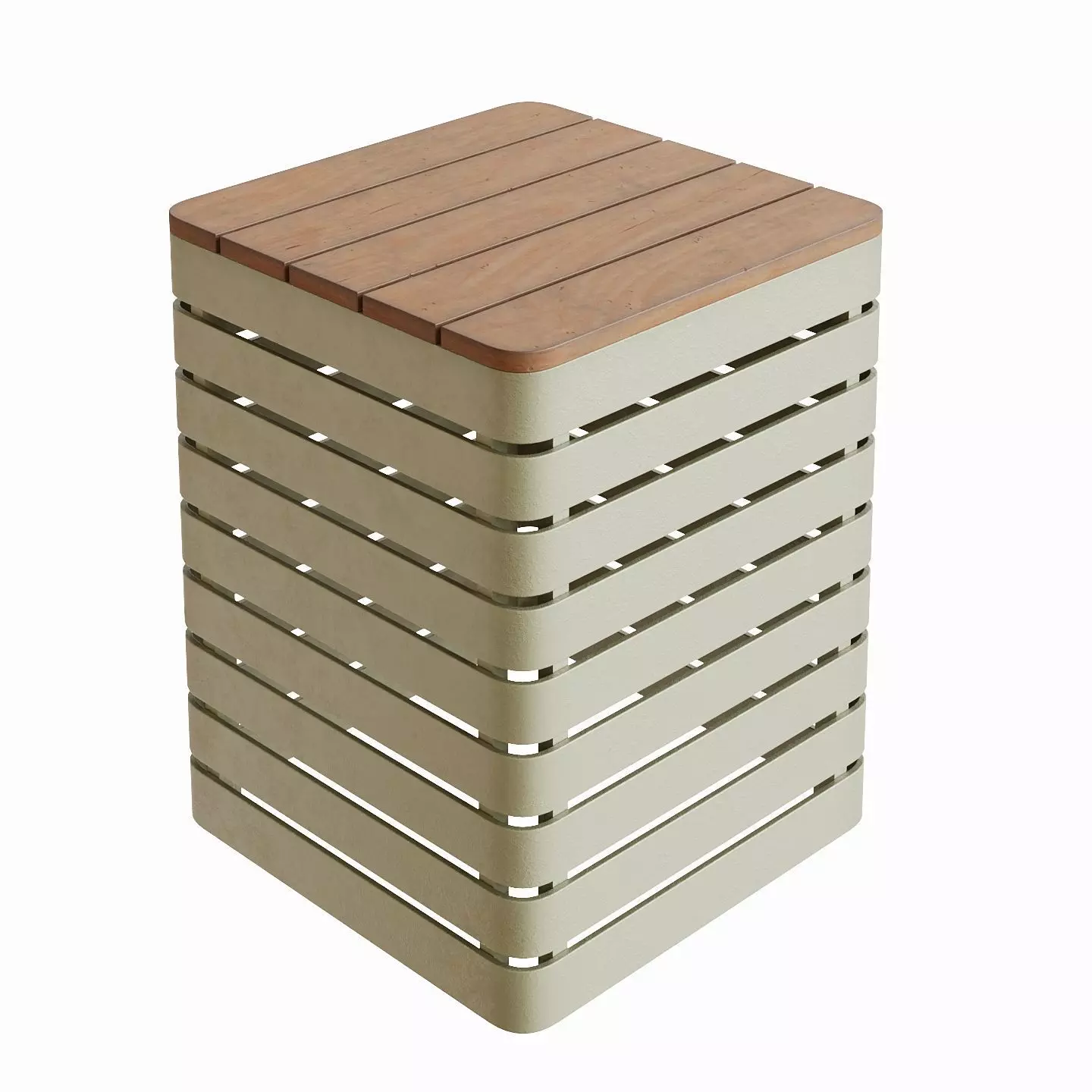 Pool Side Table 3D model