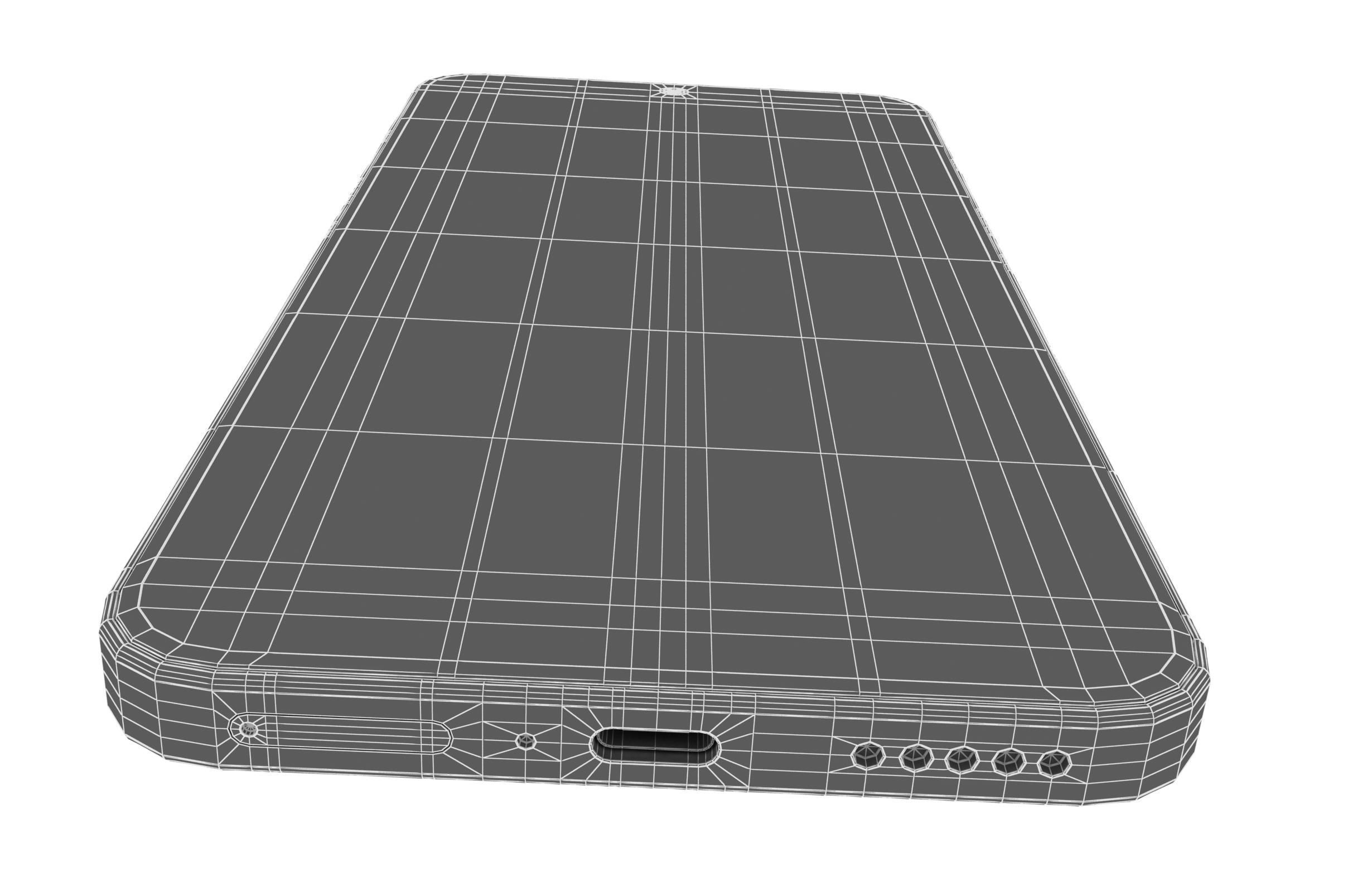 Honor X70 White 3D model_19