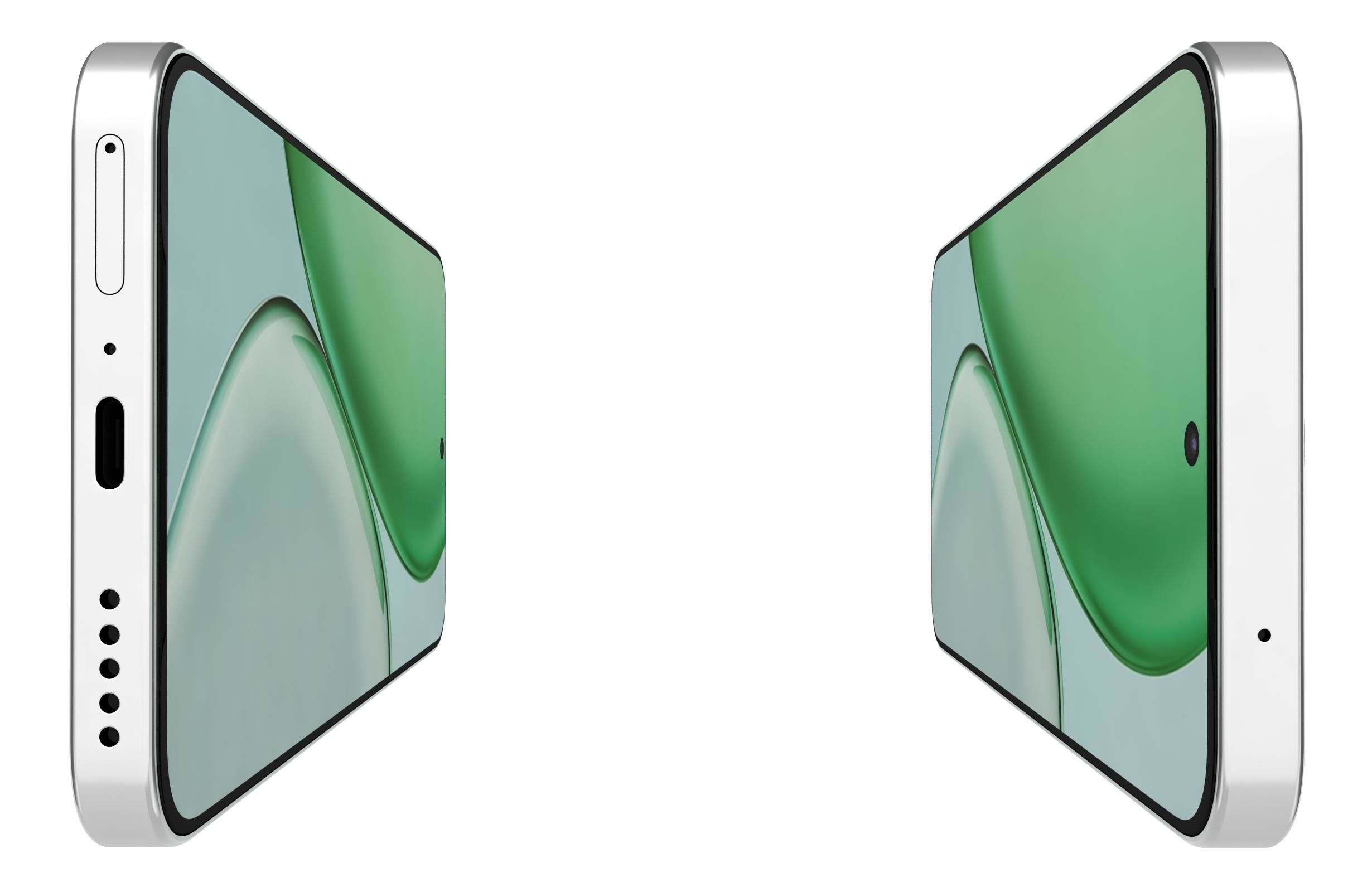 Honor X70 White 3D model_8