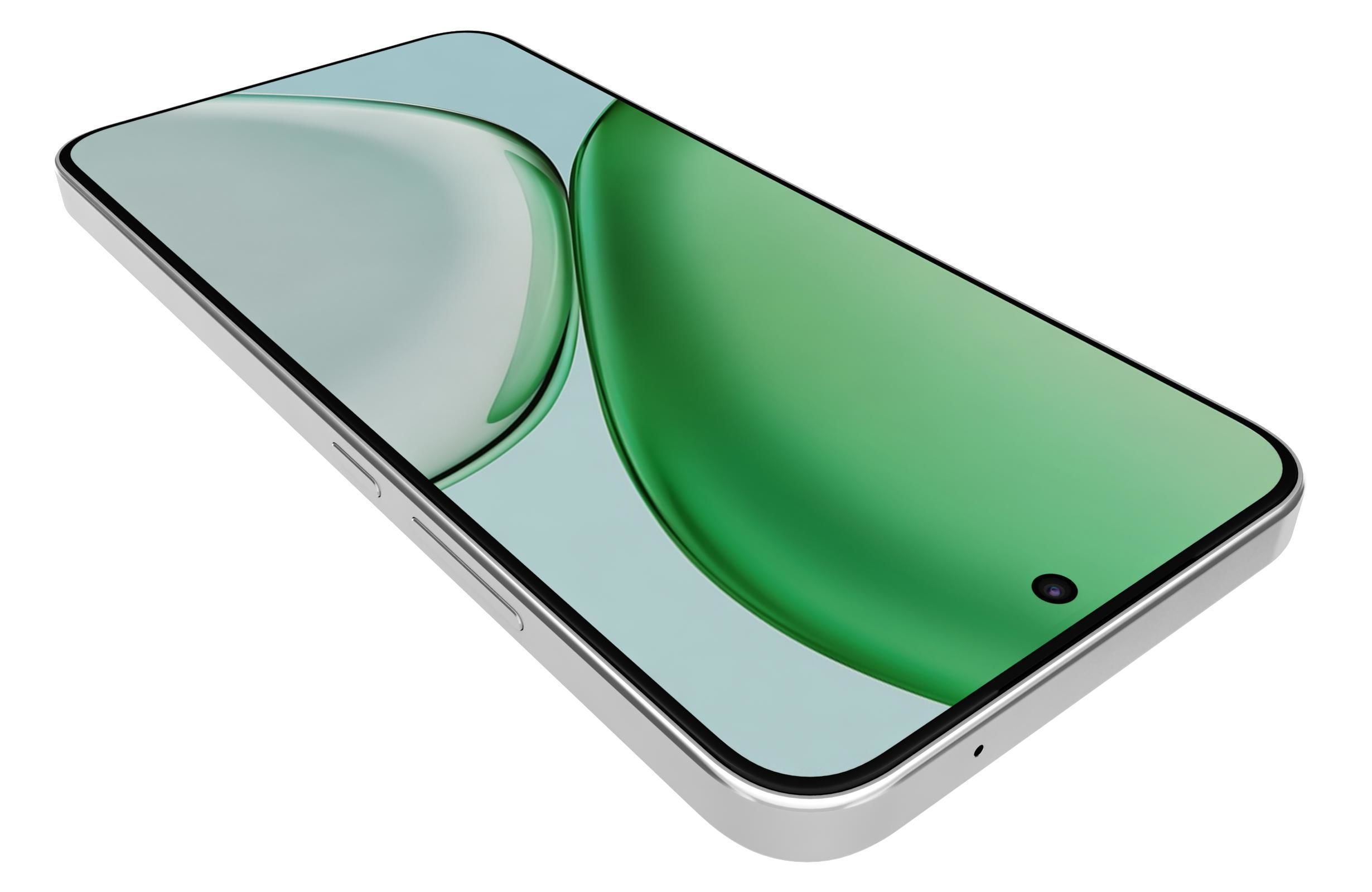 Honor X70 White 3D model_13