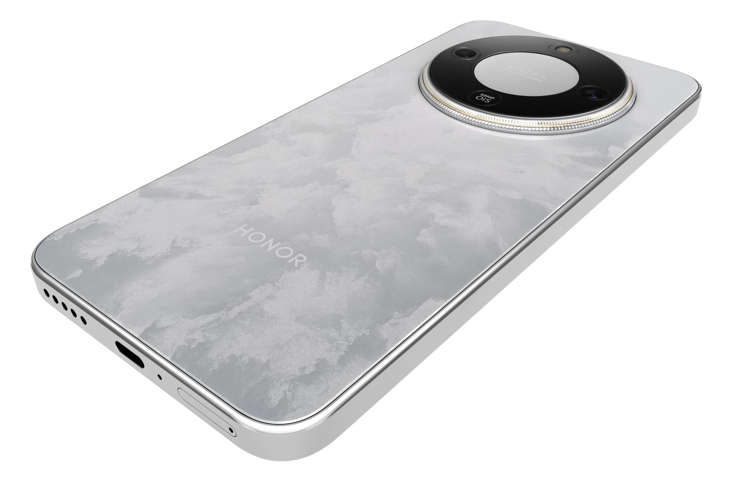 Honor X70 White 3D model_14