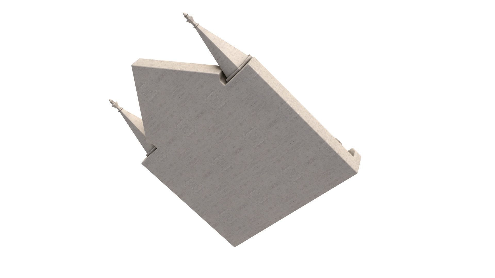 Gothic Windows 3D model_4