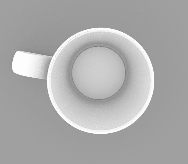 Porcelain Cup 3D model_2