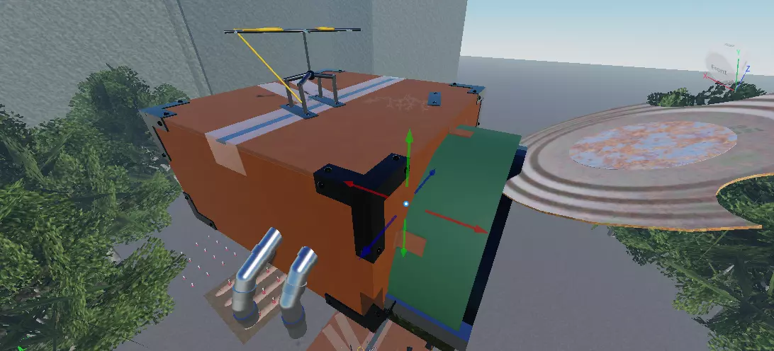 JiJimons House Digimon World 1 PSX Low-poly 3D model_0