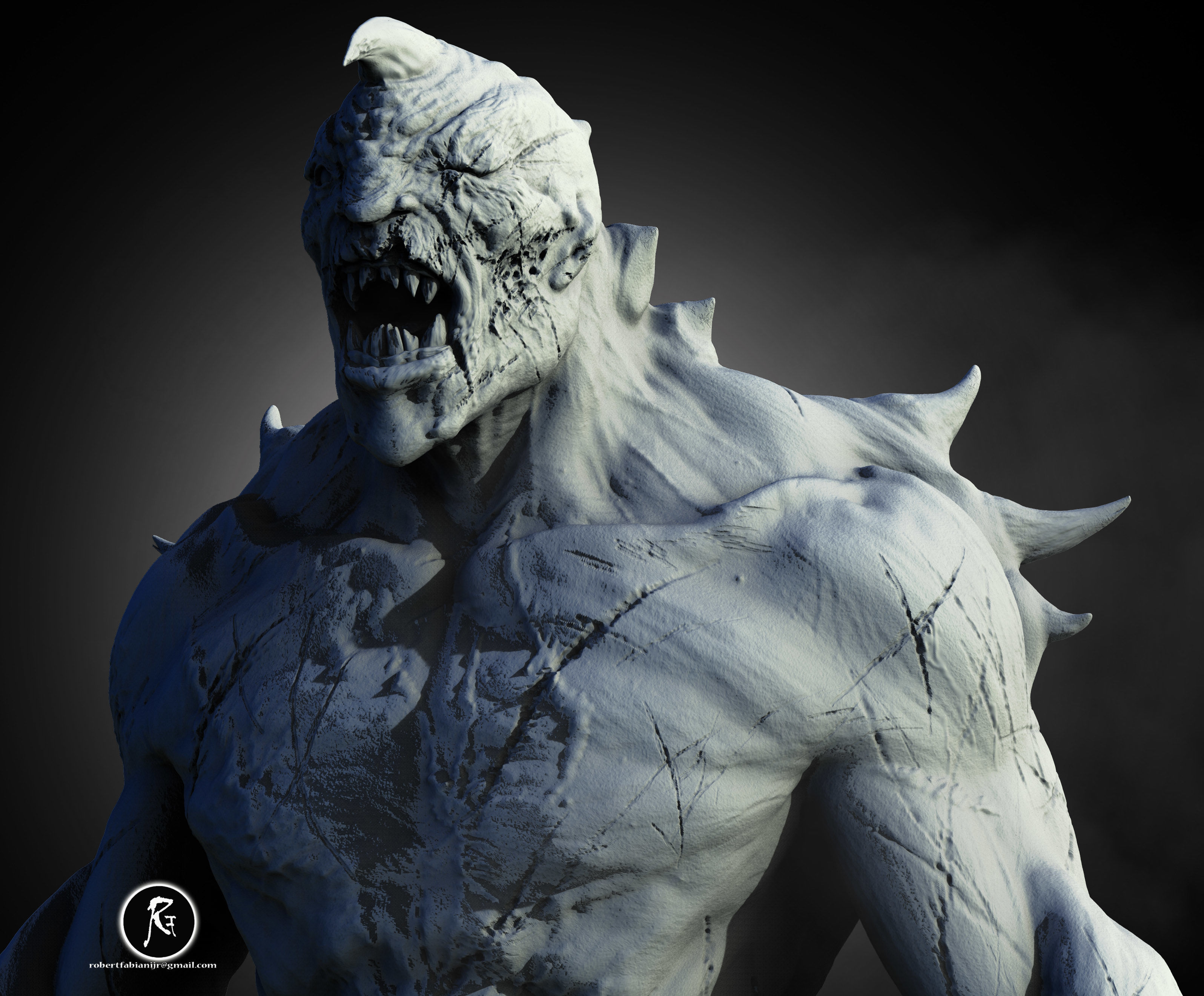 Behemarok The Deep Wound Titan 3D print model_1