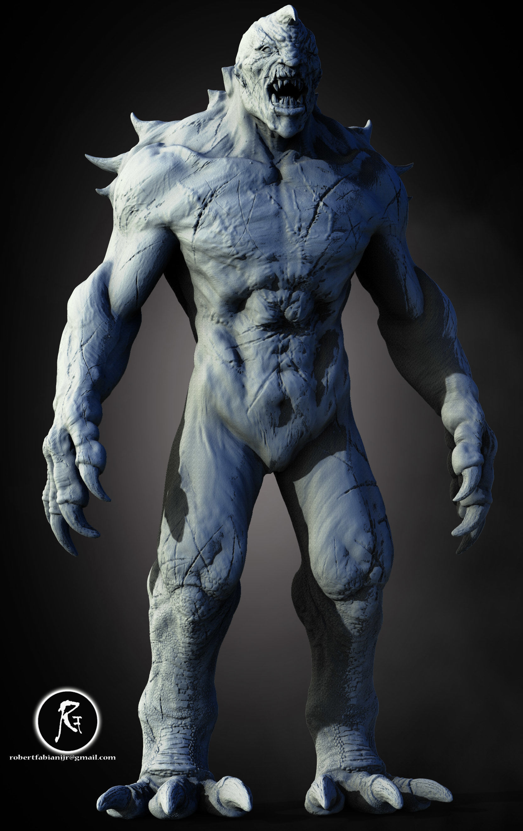 Behemarok The Deep Wound Titan 3D print model_3