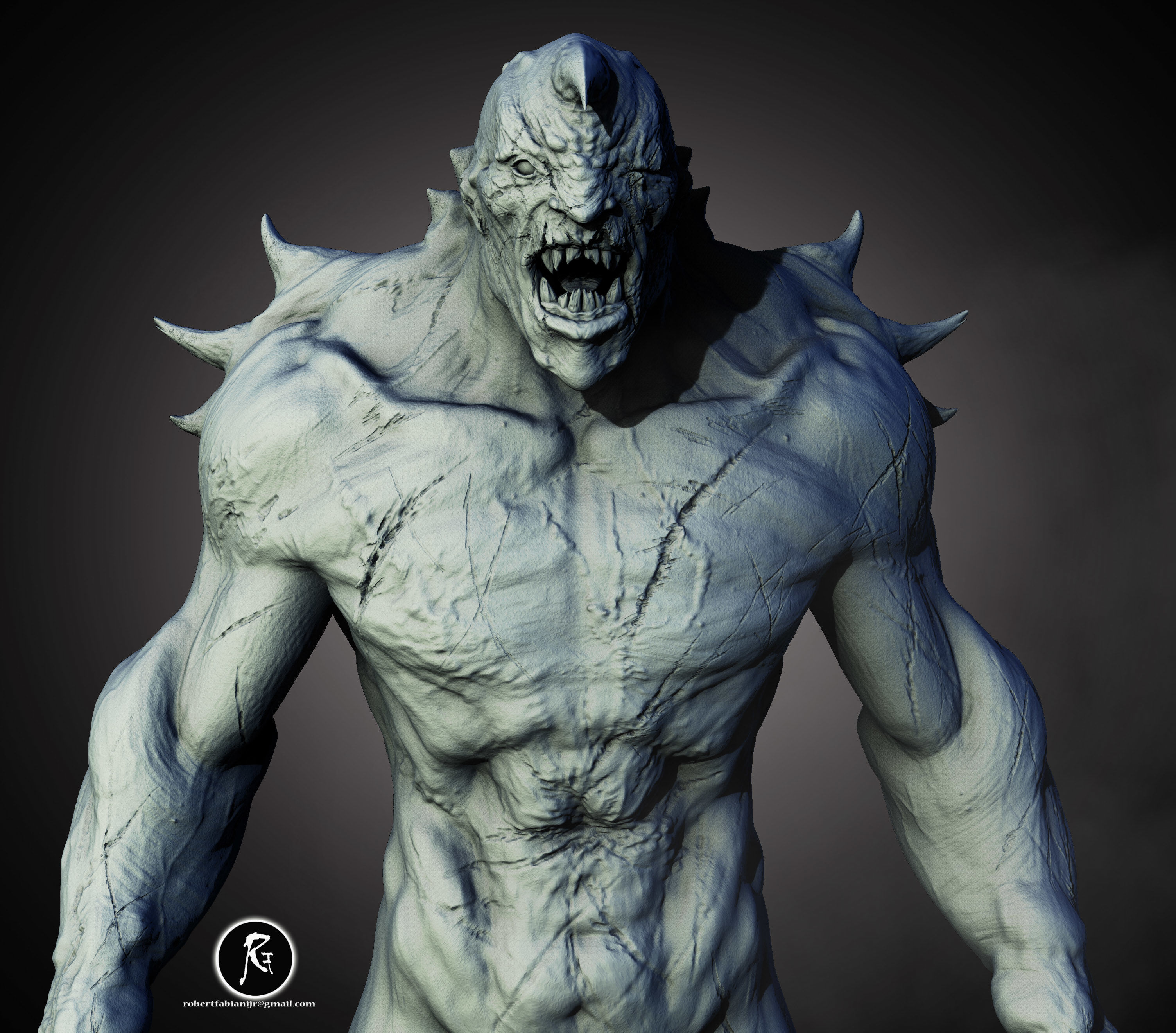 Behemarok The Deep Wound Titan 3D print model_2