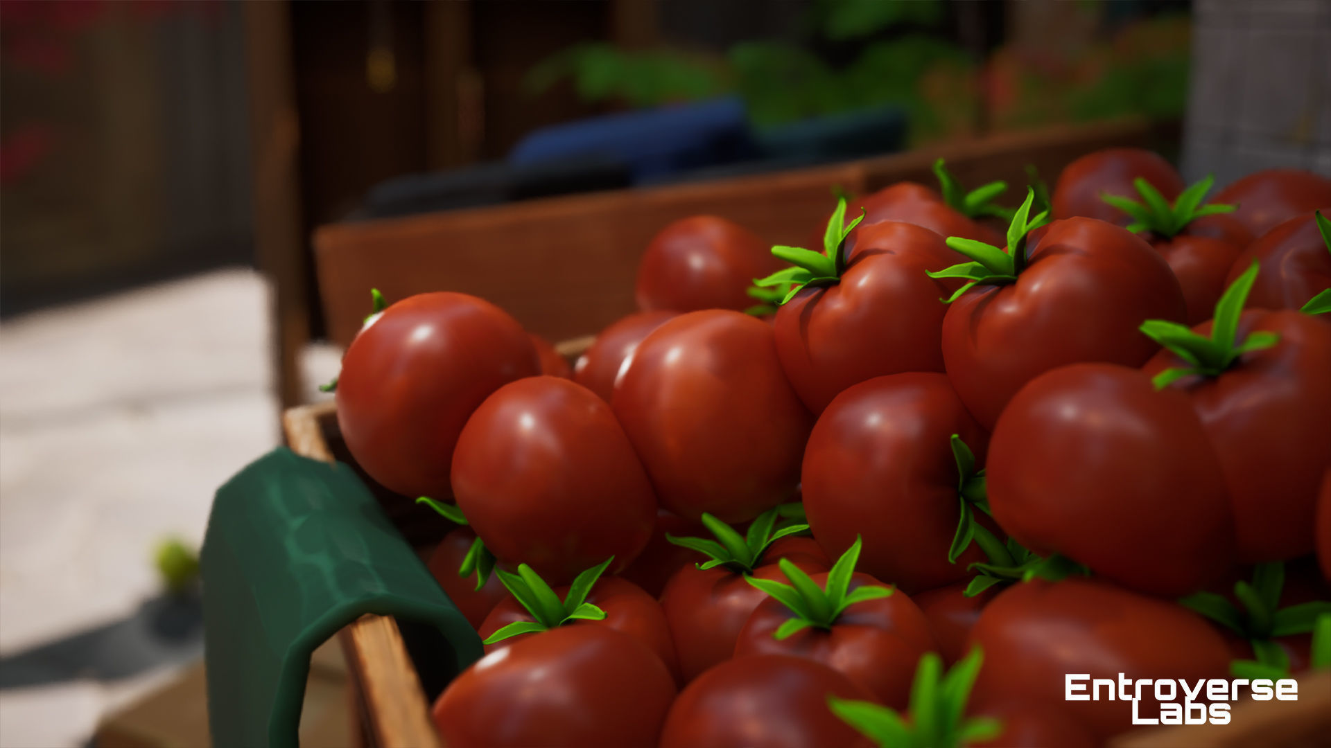 Stylized Japanese Street - modular Unreal Engine Pack Low-poly 3D model_4