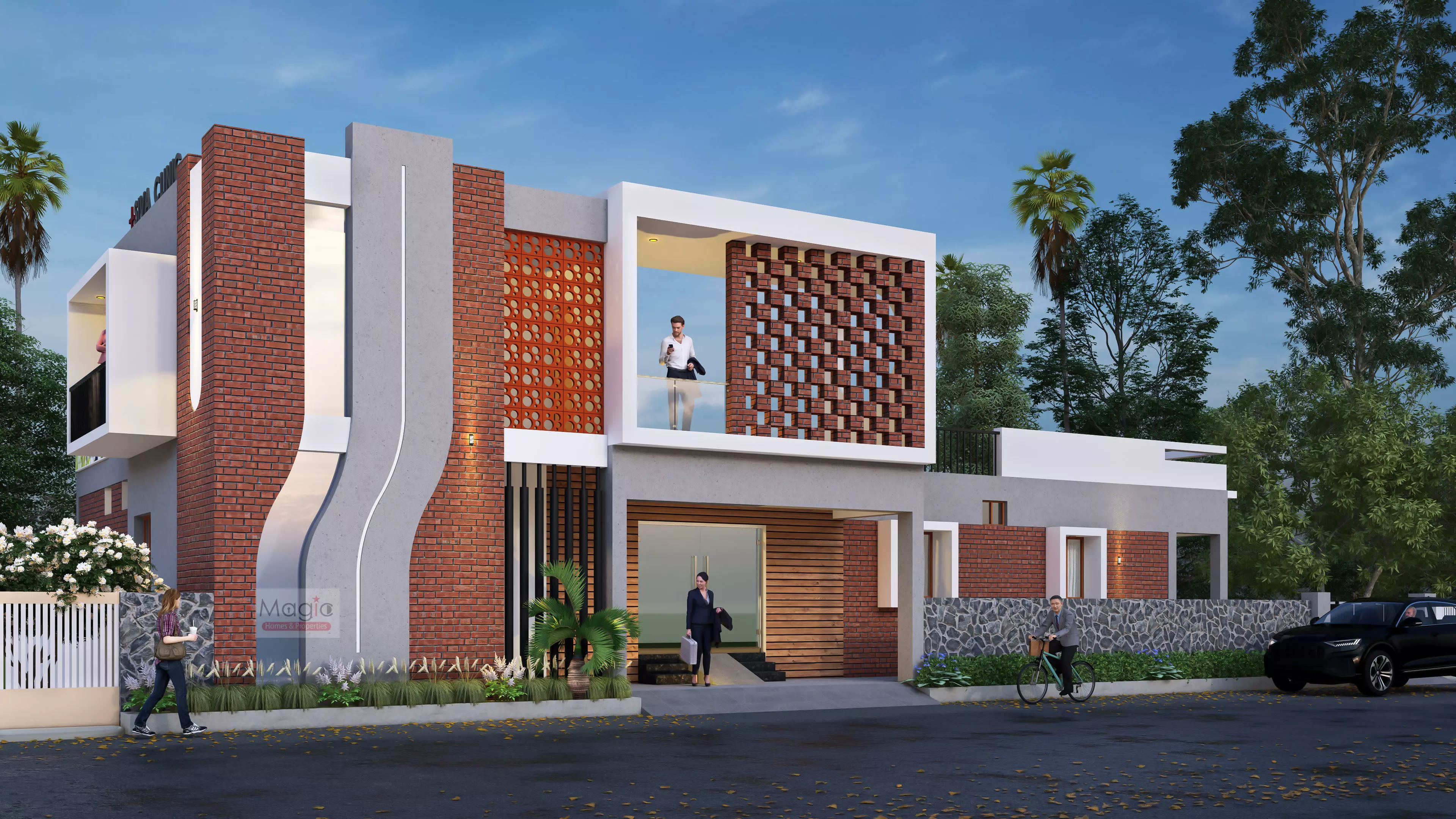 Modern Hospital Building-Lumion 11 Scene -Low-Poly 3D Model 3D model