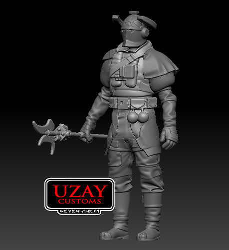 Star wars Jedi survivor Bedlam Raider Grunt 3D print model