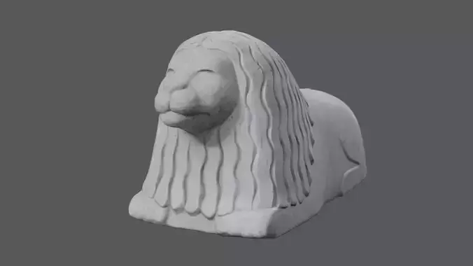 Stockholm Lion 3D model