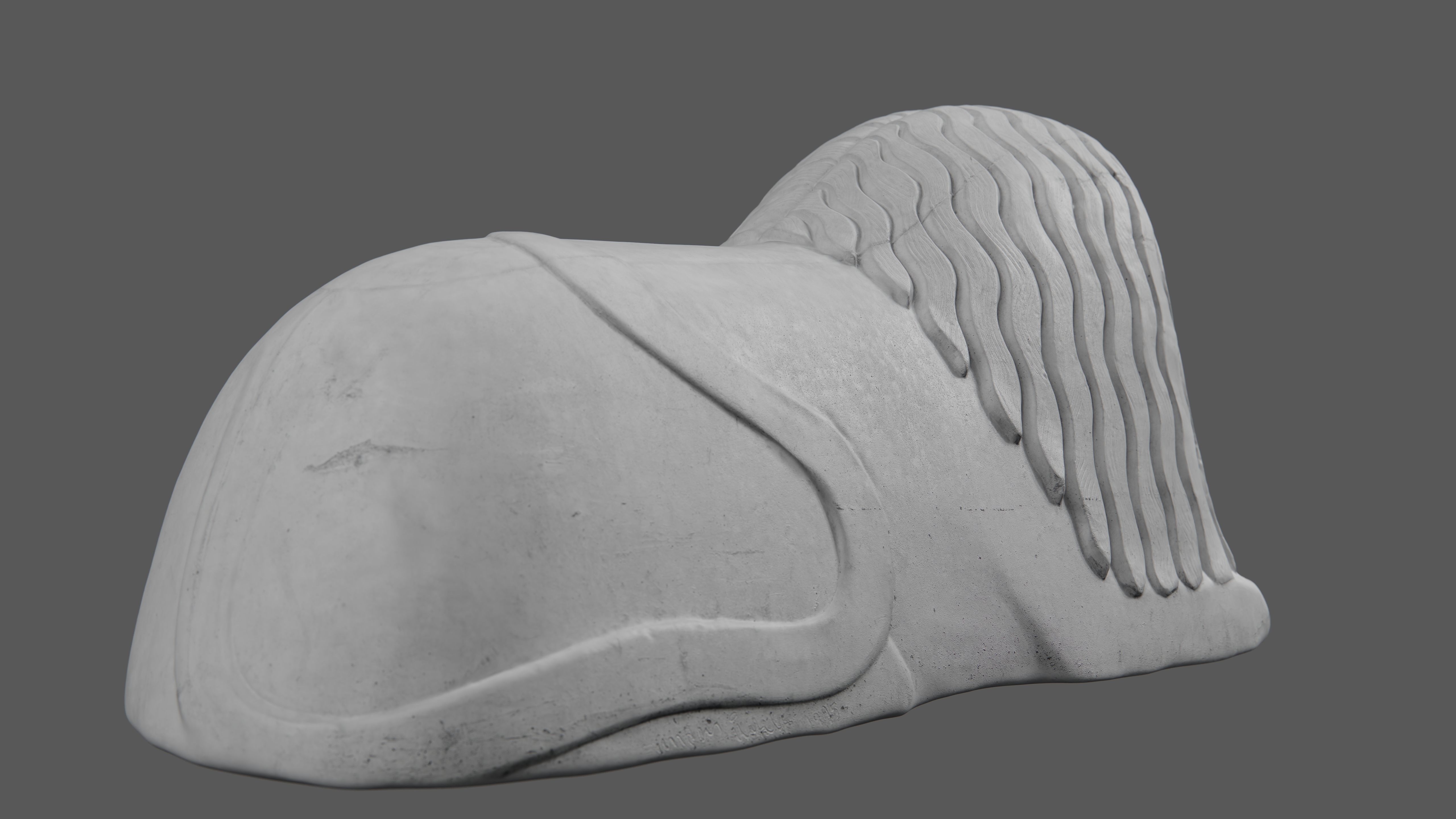 Stockholm Lion 3D model_2