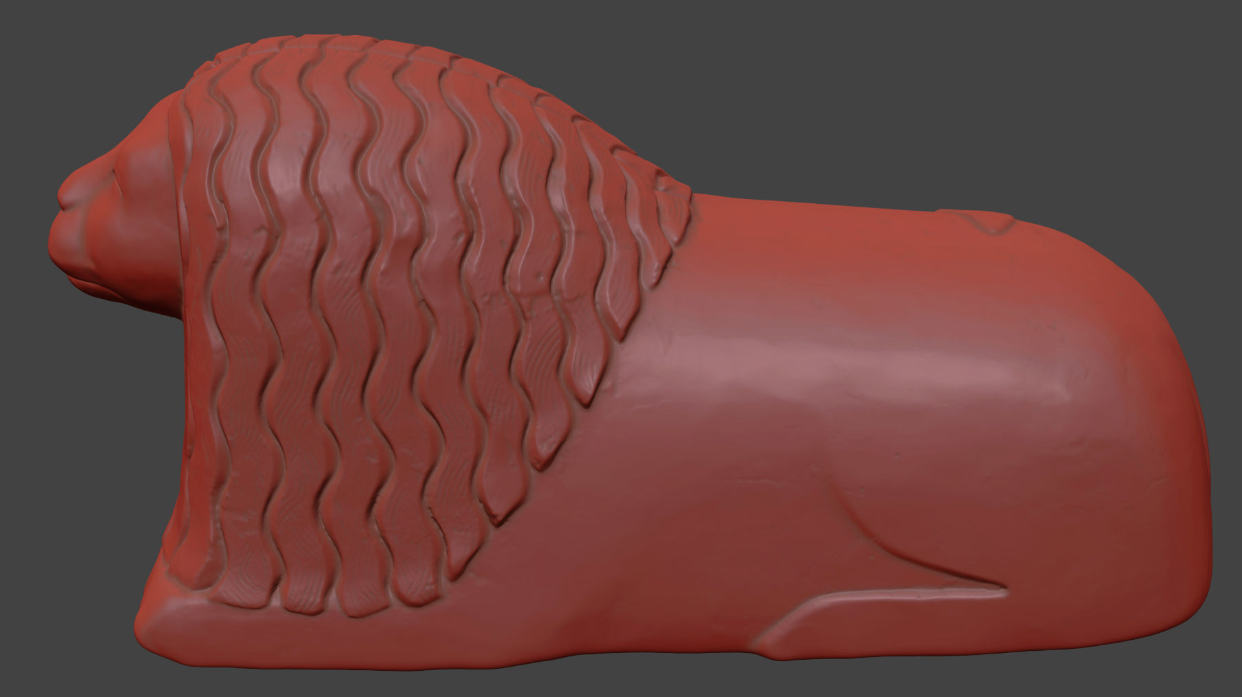 Stockholm Lion 3D model_22