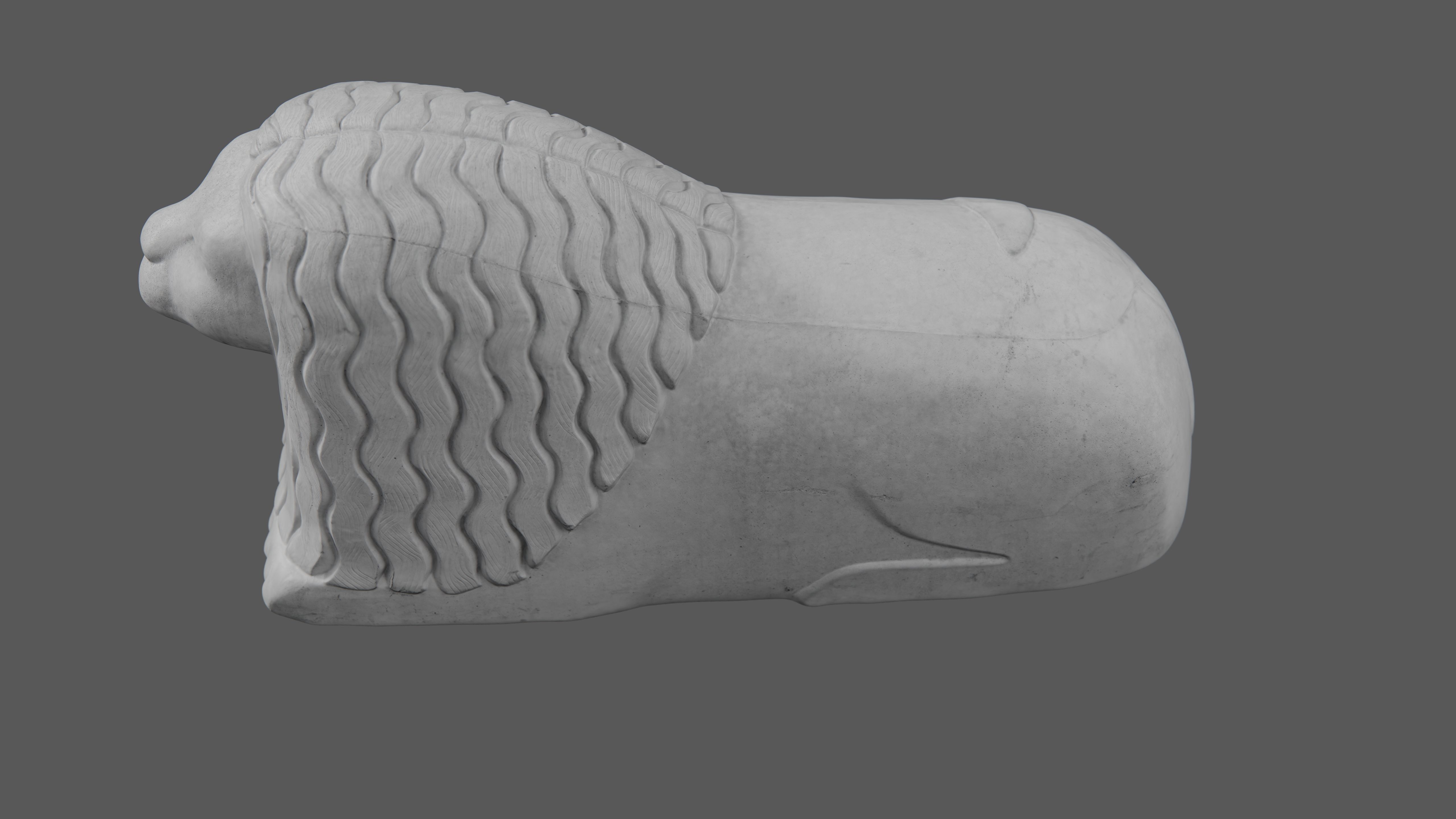 Stockholm Lion 3D model_5