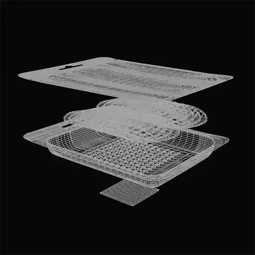 Sliced Salami 6 3D model 7