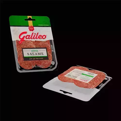 Sliced Salami 6 3D model