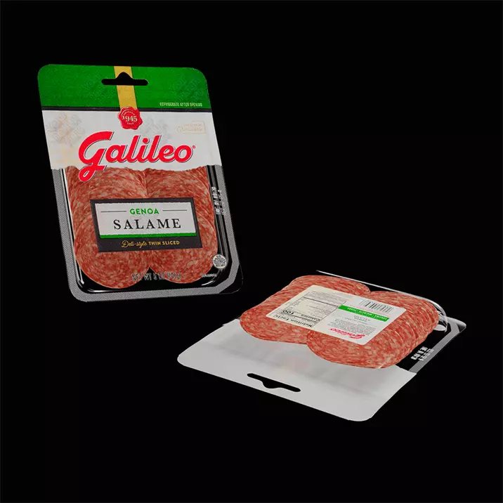 Sliced Salami 6 3D model_0