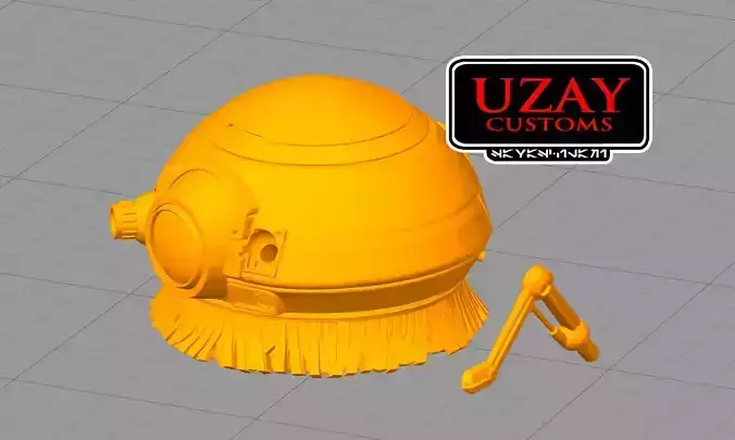 Star wars Secret Sweeper Droid outlaws 3D print model