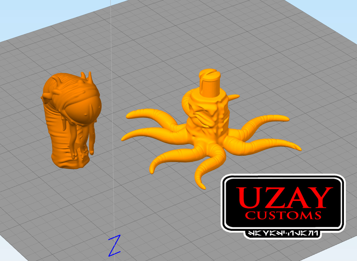 star wars Dianoga Trash  monster 3D print model_1
