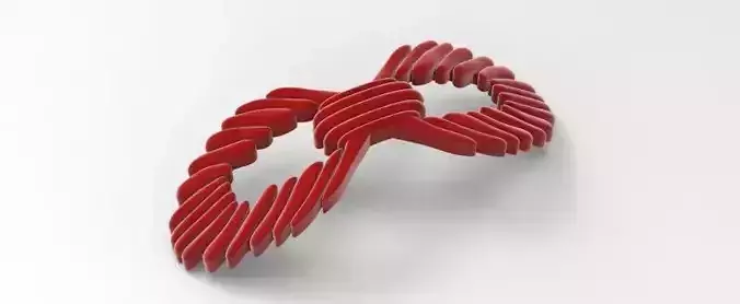 Shoe Buckle Abs 3D print model