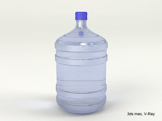 Plastic Bottle for Water Coolers 3D model