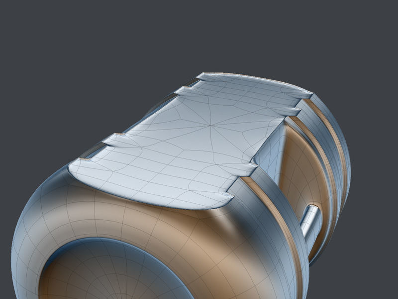 Plastic Bottle with Handle 3D model_15