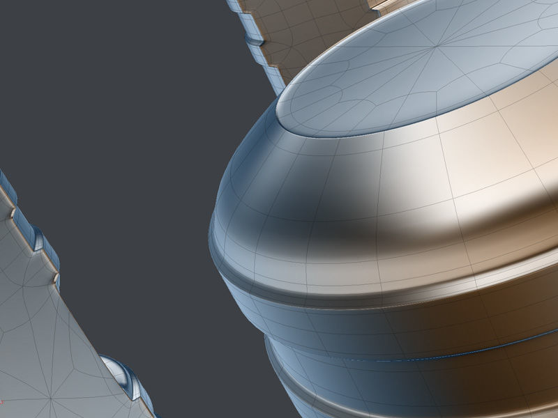 Plastic Bottle with Handle 3D model_12