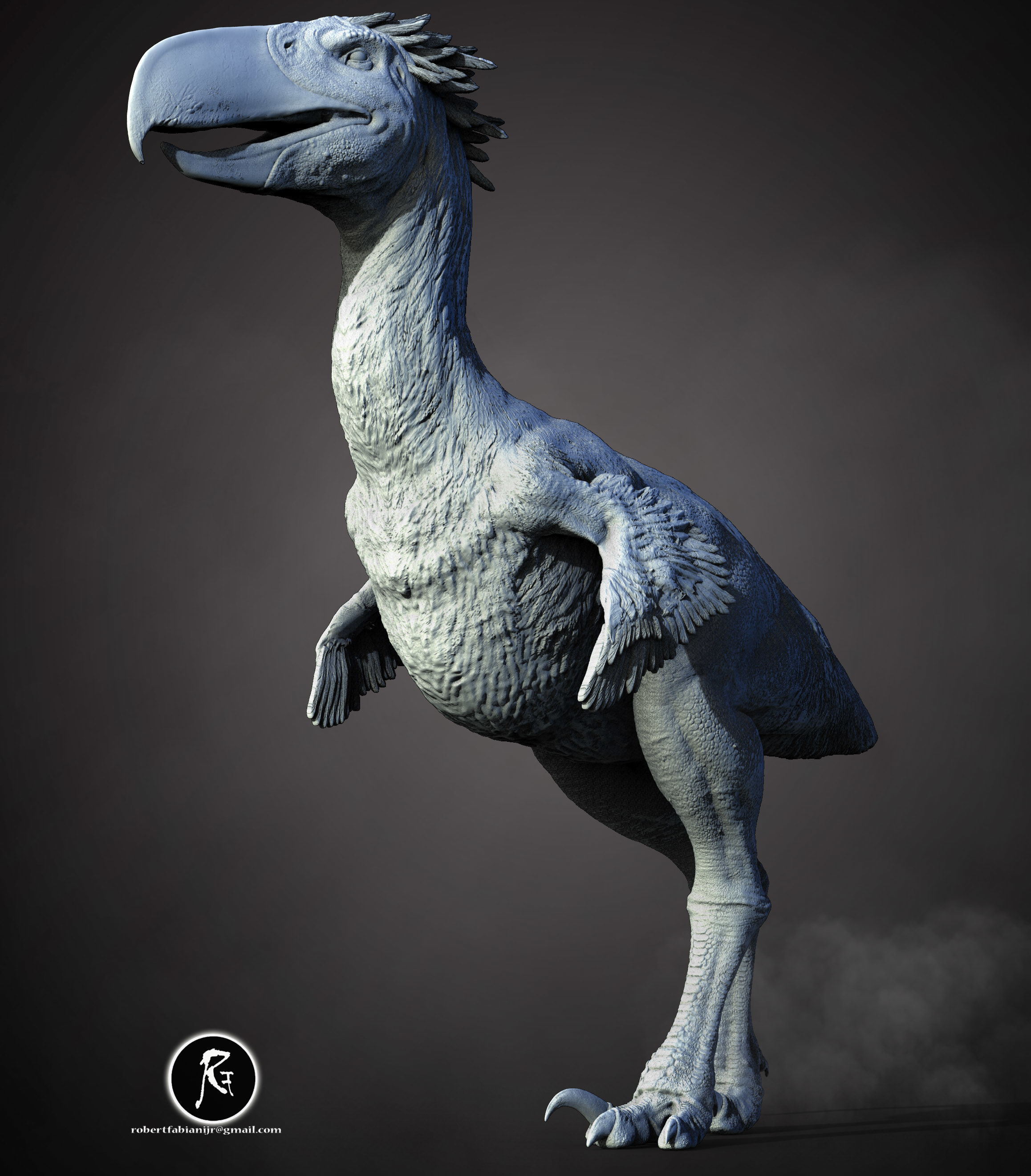 Kelenken The Terror Bird Titan 3D print model_2