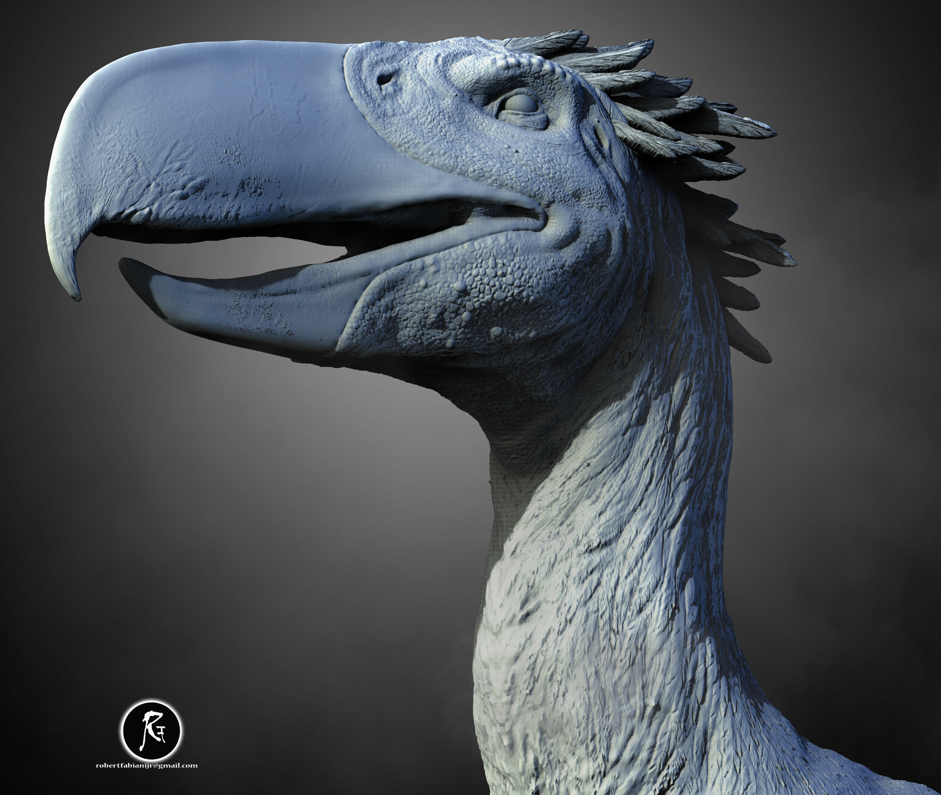 Kelenken The Terror Bird Titan 3D print model_1