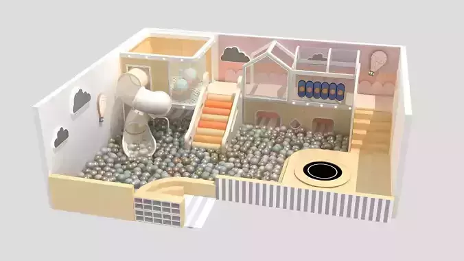 Small indoor amusement park