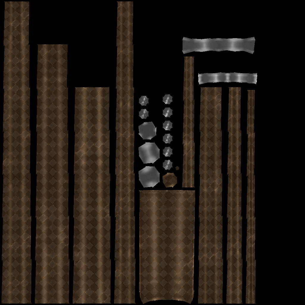 Melee Weapons pack 1 Low-poly 3D model_14