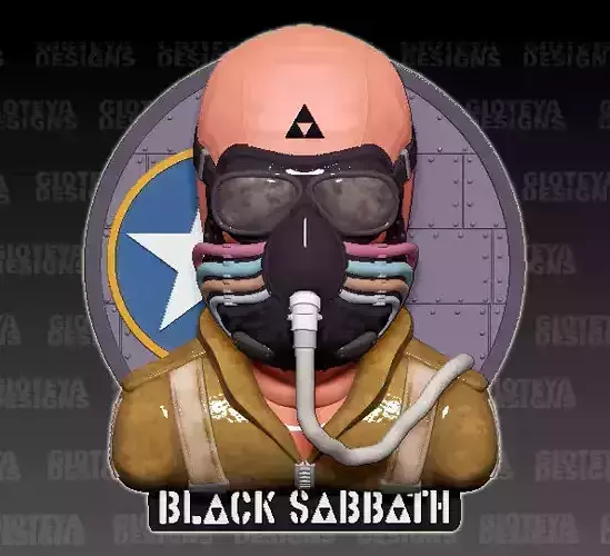 Black Sabbath Never Say Die 3D model