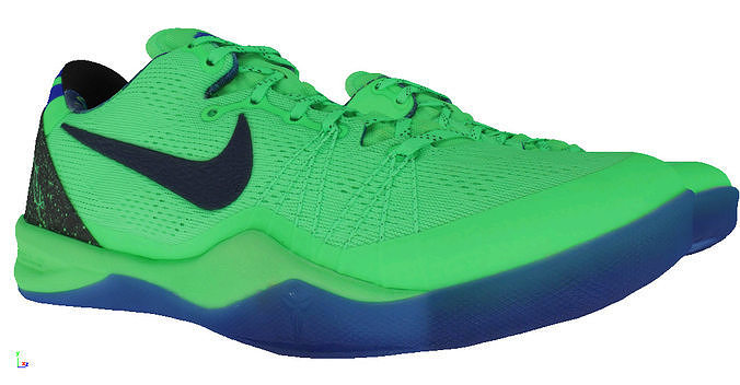 Nike Kobe 8 Elite Supehero Low-poly 3D model