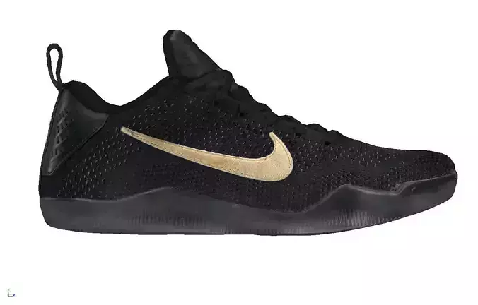 Nike Kobe 11 Elite Low Black Mens Mamba Collection Fade To Black