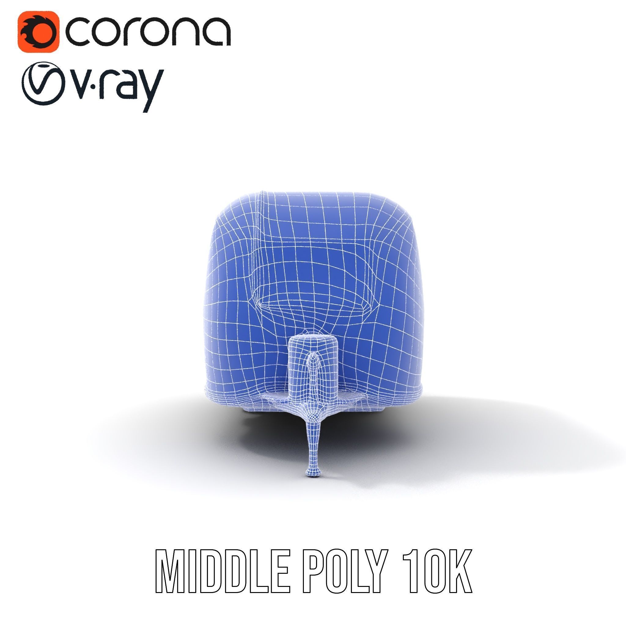 Modern Airstream Trailer D Model Pack Low-poly 3D model_19