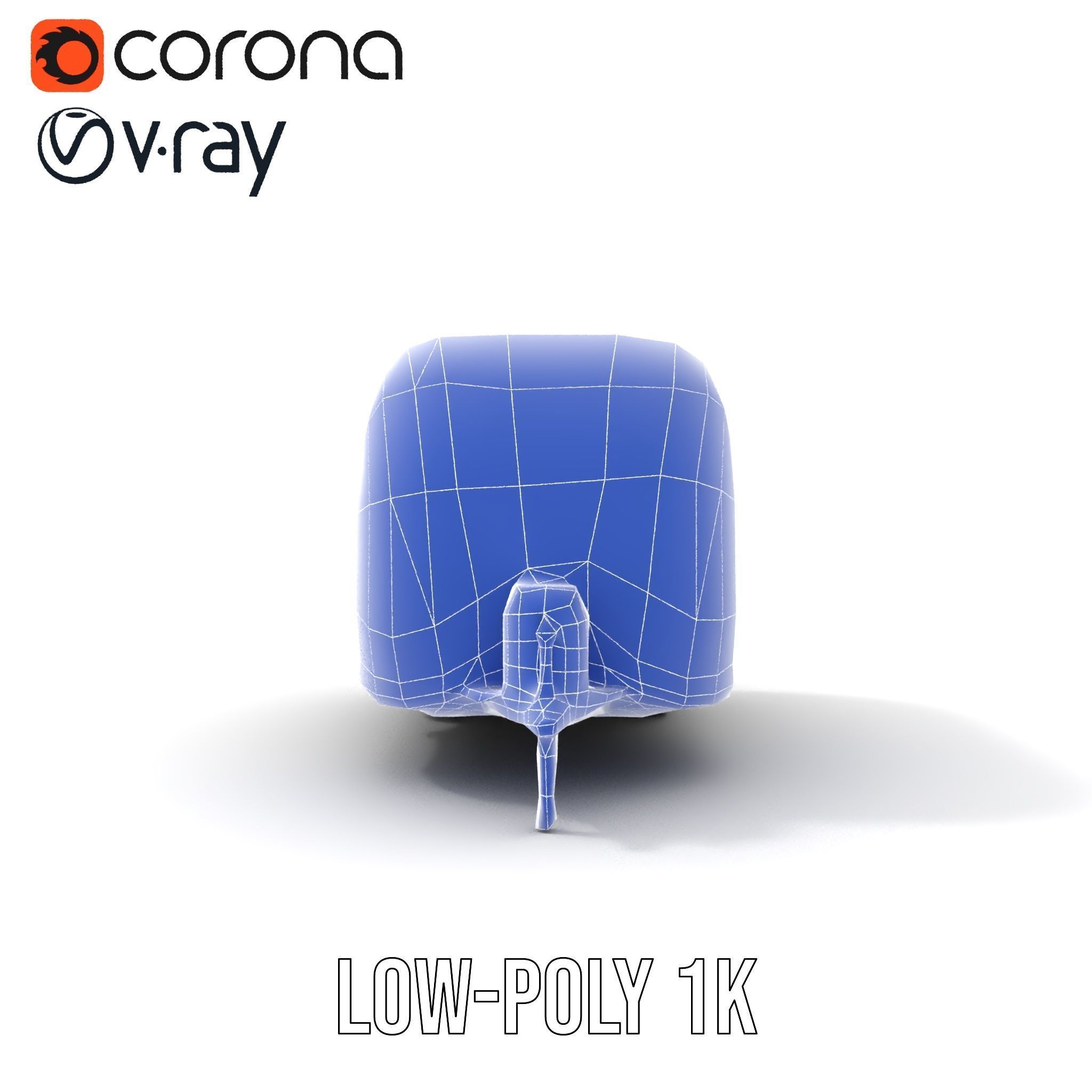 Modern Airstream Trailer D Model Pack Low-poly 3D model_28