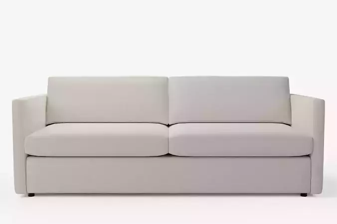 Harris Petite Sofa Poly Performance Coastal