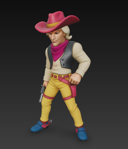 Sunset Riders - Complete pack and Enemy 3D print model_1