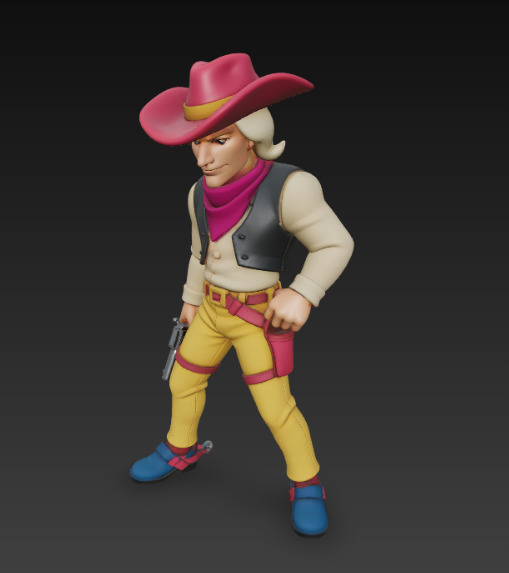 Sunset Riders - Complete pack and Enemy 3D print model_6