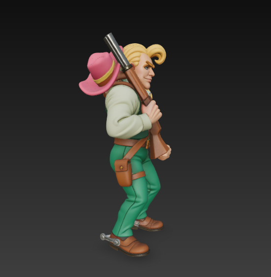 Sunset Riders - Complete pack and Enemy 3D print model_12