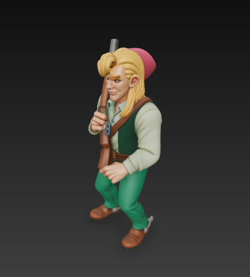 Sunset Riders - Complete pack and Enemy 3D print model_13