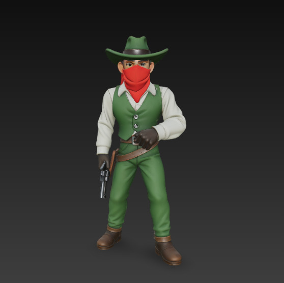 Sunset Riders - Complete pack and Enemy 3D print model_15