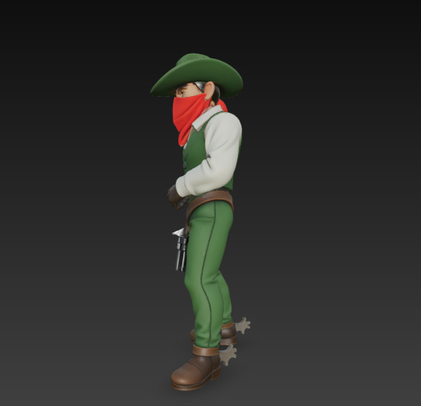 Sunset Riders - Complete pack and Enemy 3D print model_16