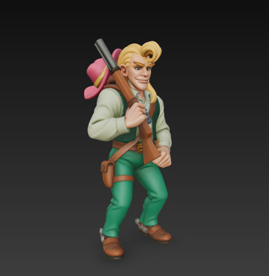 Sunset Riders - Complete pack and Enemy 3D print model_3