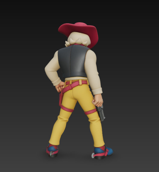 Sunset Riders - Complete pack and Enemy 3D print model_7